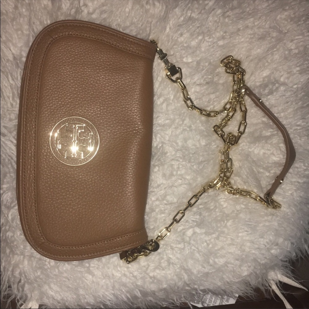 Brown Tory Burch purse